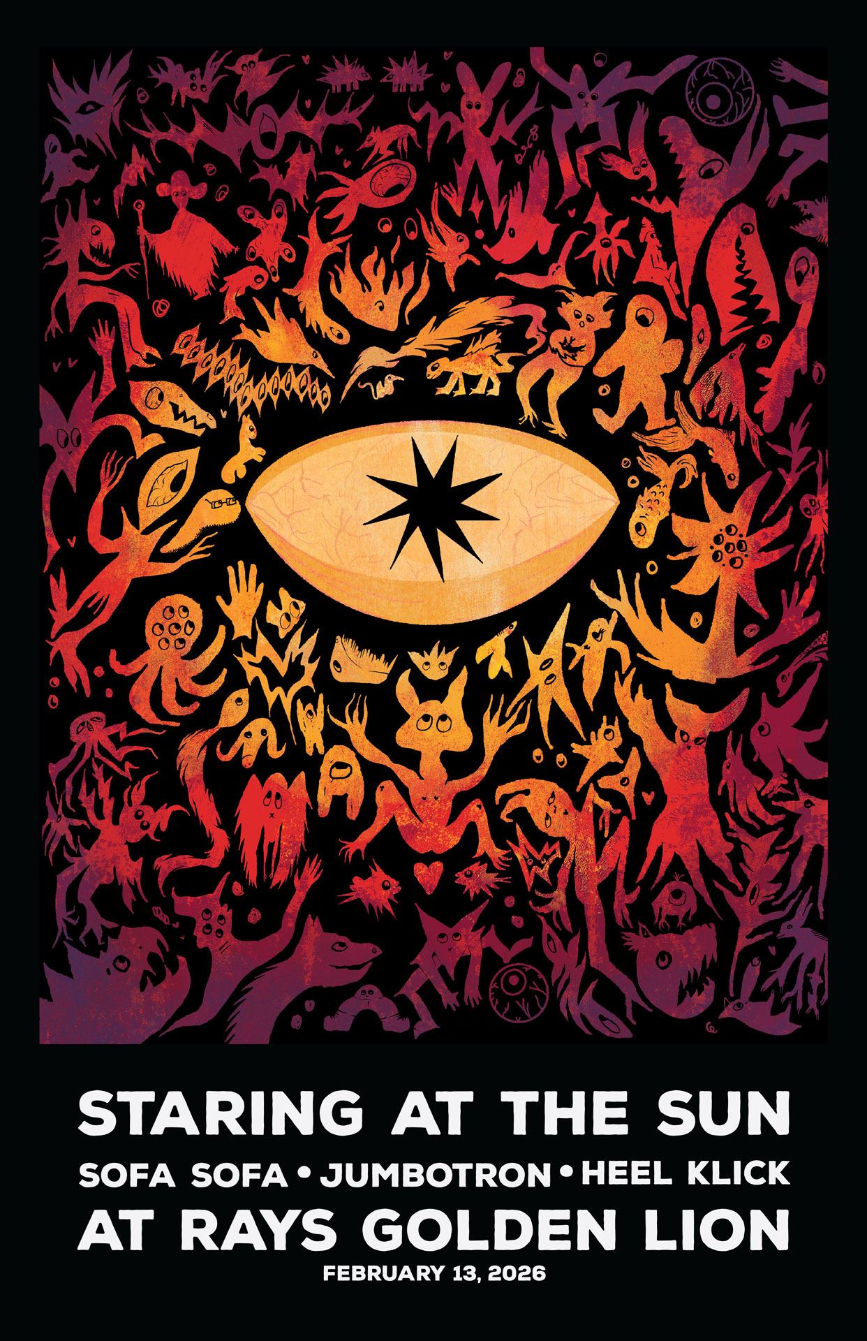 Ray's Golden Lion - Staring At The Sun - Sofa Sofa - Jumbotron - Heel Klick